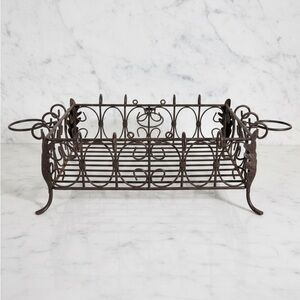 Southern Living At Home Acanthus  Votive Centerpiece Iron Basket